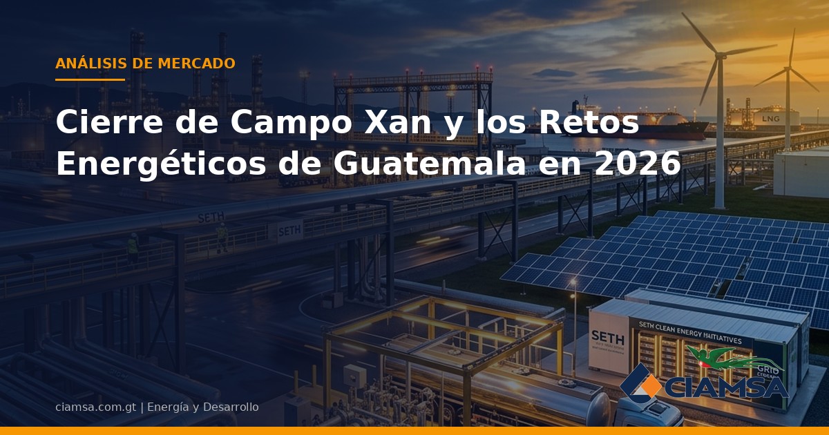 Cierre de Campo Xan y los Retos Energéticos de Guatemala en 2026