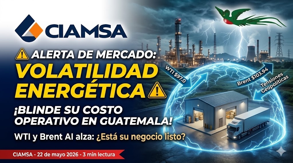 Volatilidad Energética: Cómo Blindar su Costo Operativo en Guatemala